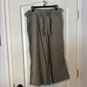 Women’s waffle Pants size large excellent condition